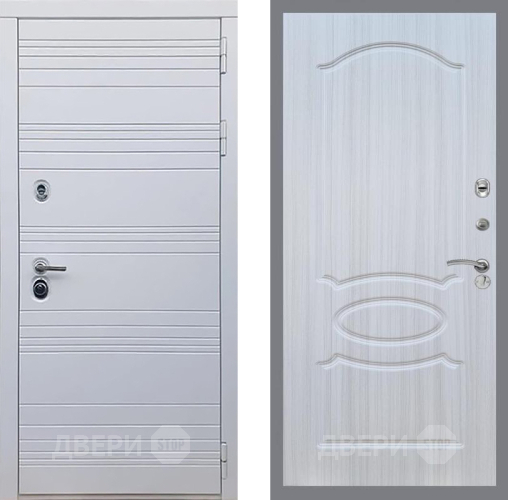 Дверь Рекс (REX) 14 Силк Сноу FL-128 Сандал белый в Егорьевске