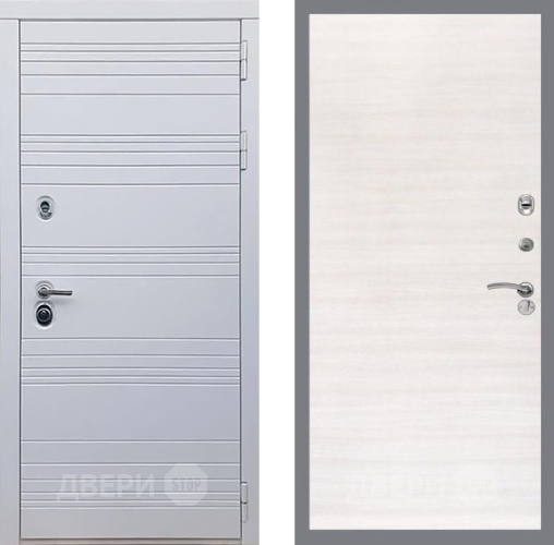 Входная металлическая Дверь Рекс (REX) 14 Силк Сноу GL Акация в Егорьевске