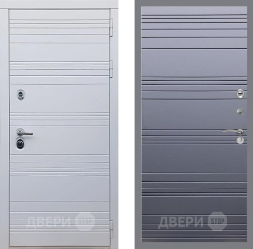 Входная металлическая Дверь Рекс (REX) 14 Силк Сноу Line Силк титан в Егорьевске