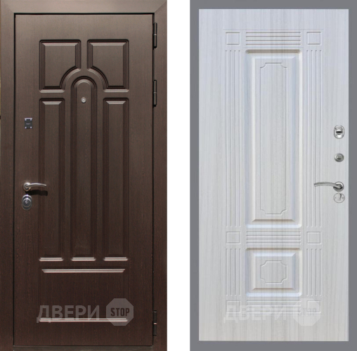 Дверь Рекс (REX) Эврика FL-2 Сандал белый в Егорьевске