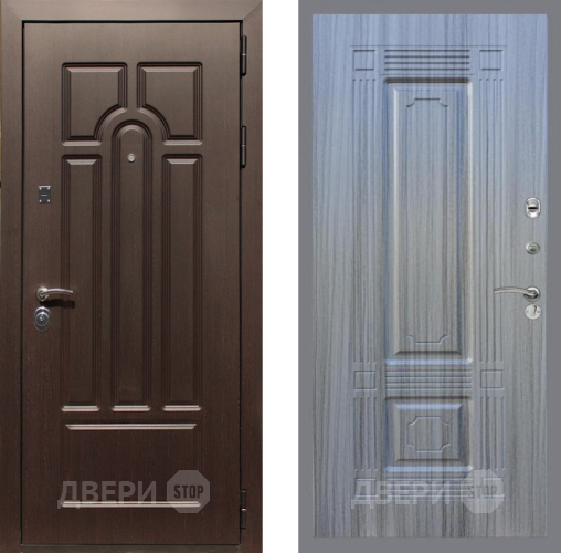 Дверь Рекс (REX) Эврика FL-2 Сандал грей в Егорьевске