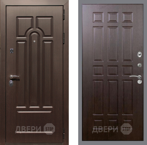 Входная металлическая Дверь Рекс (REX) Эврика FL-33 Венге в Егорьевске