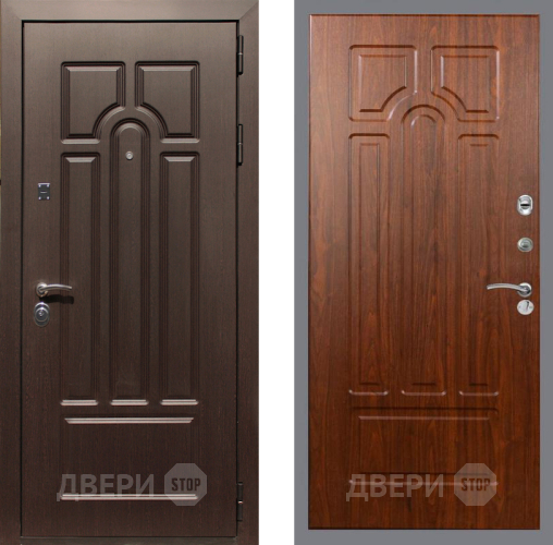 Входная металлическая Дверь Рекс (REX) Эврика FL-58 Морёная берёза в Егорьевске