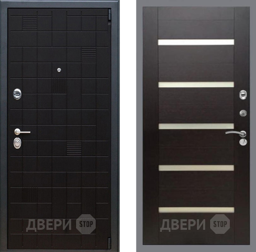 Дверь Рекс (REX) 12 СБ-14 стекло белое венге поперечный в Егорьевске