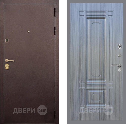 Входная металлическая Дверь Рекс (REX) Лайт 3К FL-2 Сандал грей в Егорьевске