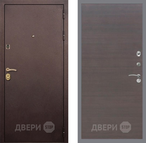 Входная металлическая Дверь Рекс (REX) Лайт 3К GL венге поперечный в Егорьевске