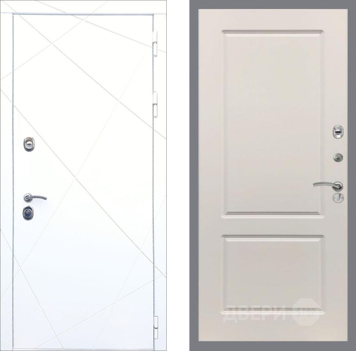 Входная металлическая Дверь Рекс (REX) 13 Силк Сноу FL-117 Шампань в Егорьевске