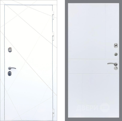 Входная металлическая Дверь Рекс (REX) 13 Силк Сноу FL-290 Силк Сноу в Егорьевске