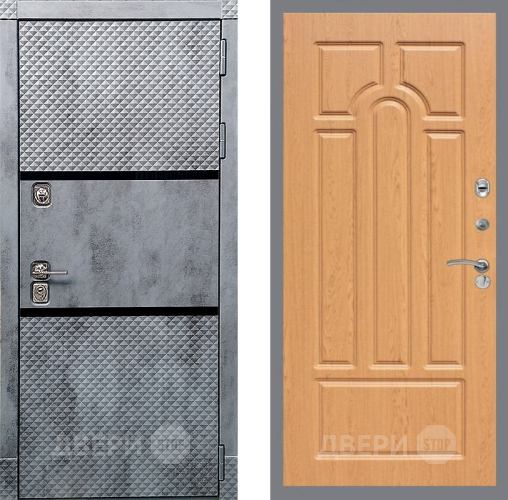 Дверь Рекс (REX) 15 Бетон Темный FL-58 Дуб в Егорьевске