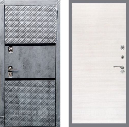 Входная металлическая Дверь Рекс (REX) 15 Бетон Темный GL Акация в Егорьевске