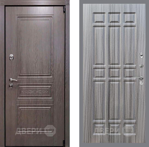 Входная металлическая Дверь Рекс (REX) Премиум-S FL-33 Сандал грей в Егорьевске