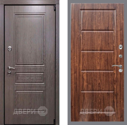 Дверь Рекс (REX) Премиум-S FL-39 орех тисненый в Егорьевске