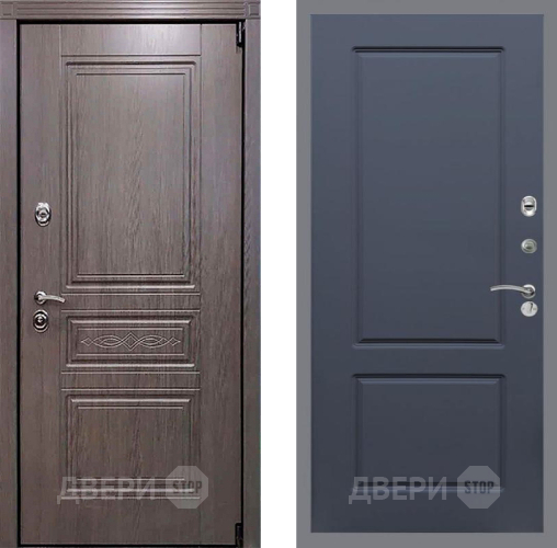 Входная металлическая Дверь Рекс (REX) Премиум-S FL-117 Силк титан в Егорьевске