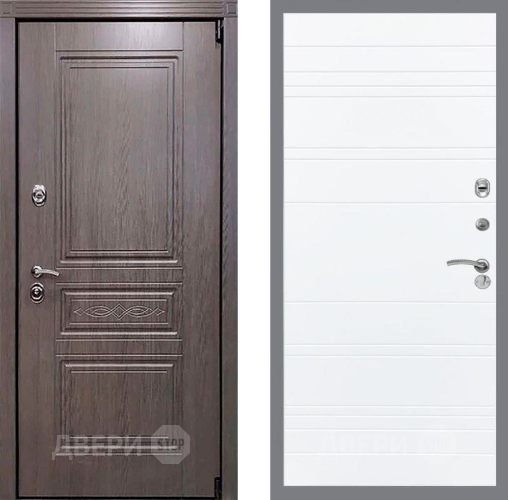 Входная металлическая Дверь Рекс (REX) Премиум-S Line Силк Сноу в Егорьевске