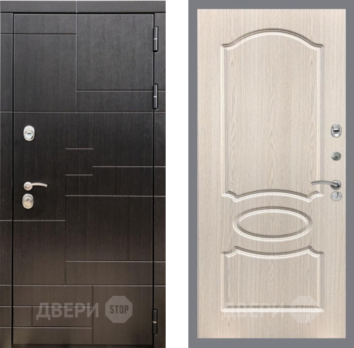 Входная металлическая Дверь Рекс (REX) 20 FL-128 Беленый дуб в Егорьевске