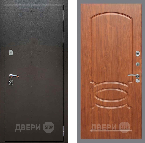 Входная металлическая Дверь Рекс (REX) 5 Серебро Антик FL-128 Морёная берёза в Егорьевске