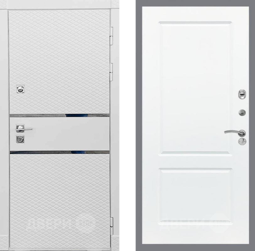 Входная металлическая Дверь Рекс (REX) 15 Силк Сноу FL-117 Силк Сноу в Егорьевске