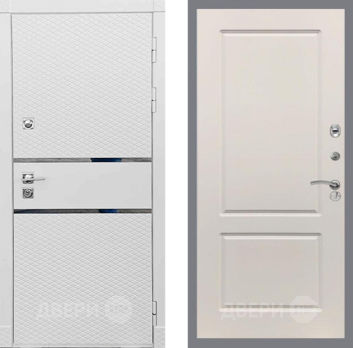 Входная металлическая Дверь Рекс (REX) 15 Силк Сноу FL-117 Шампань в Егорьевске