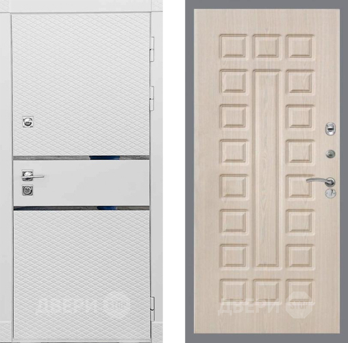 Дверь Рекс (REX) 15 Силк Сноу FL-183 Беленый дуб в Егорьевске