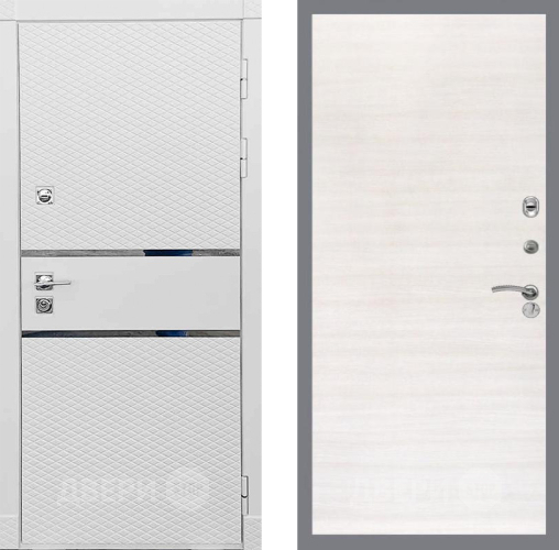 Входная металлическая Дверь Рекс (REX) 15 Силк Сноу GL Акация в Егорьевске