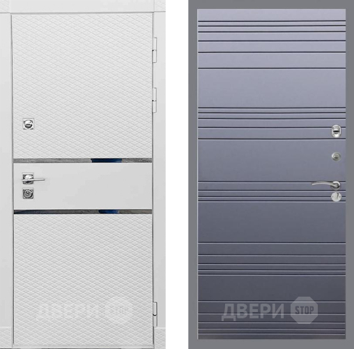 Входная металлическая Дверь Рекс (REX) 15 Силк Сноу Line Силк титан в Егорьевске