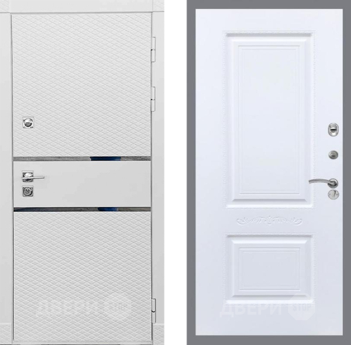 Входная металлическая Дверь Рекс (REX) 15 Силк Сноу Смальта Силк Сноу в Егорьевске