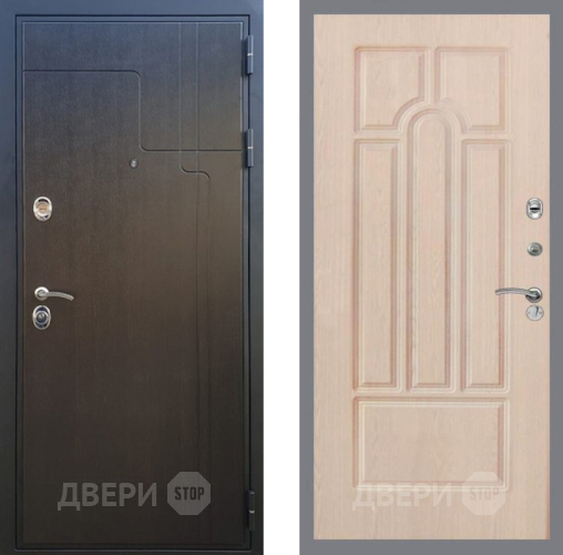 Входная металлическая Дверь Рекс (REX) Премиум-246 FL-58 Беленый дуб в Егорьевске