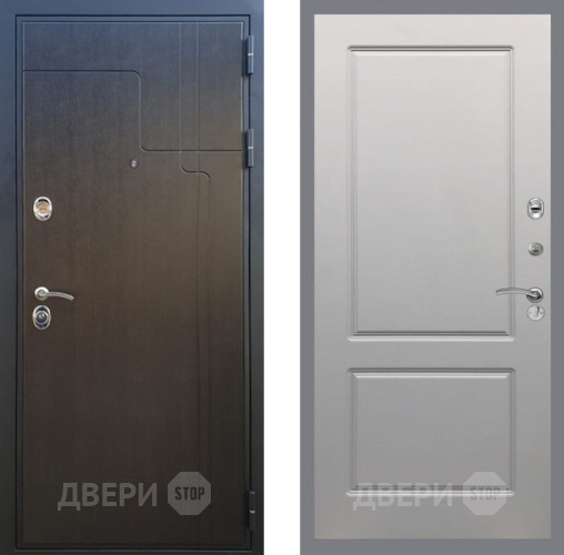 Входная металлическая Дверь Рекс (REX) Премиум-246 FL-117 Грей софт в Егорьевске