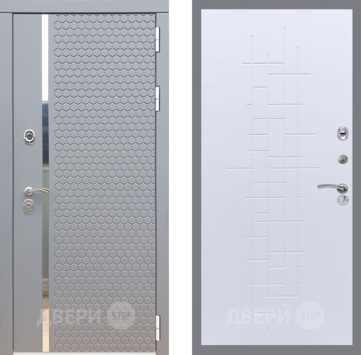 Входная металлическая Дверь Рекс (REX) 24 FL-289 Белый ясень в Егорьевске