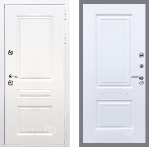 Входная металлическая Дверь Рекс (REX) Премиум-н Силк Сноу Смальта Силк Сноу в Егорьевске