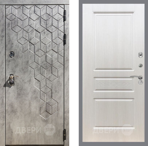 Входная металлическая Дверь Рекс (REX) 23 FL-243 Лиственница беж в Егорьевске