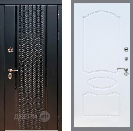 Входная металлическая Дверь Рекс (REX) 25 FL-128 Белый ясень в Егорьевске