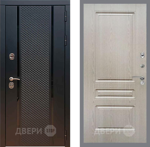 Входная металлическая Дверь Рекс (REX) 25 FL-243 Беленый дуб в Егорьевске