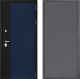 Входная металлическая Дверь Дверной континент ДК-9 ФЛ-649 Графит софт в Егорьевске