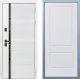 Входная металлическая Дверь Дива МХ-45 Белая STR Д-7 Белый в Егорьевске