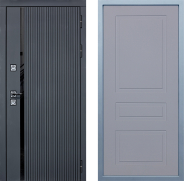 Дверь Дива МХ-46 STR Н-13 Силк Маус 860х2050 мм