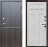 Дверь Престиж Горизонт Венге Престиж Бежевый мат 860х2050 мм