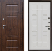 Дверь Престиж TERMO с терморазрывом Премиум Орех Престиж Бежевый мат