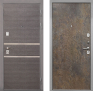 Дверь Интекрон (INTECRON) Неаполь Гладкая Гранж 960х2050 мм