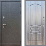 Дверь Рекс (REX) 21 FL-128 Сандал грей 960х2050 мм