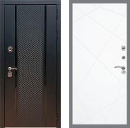 Дверь Рекс (REX) 25 FL-291 Силк Сноу 860х2050 мм